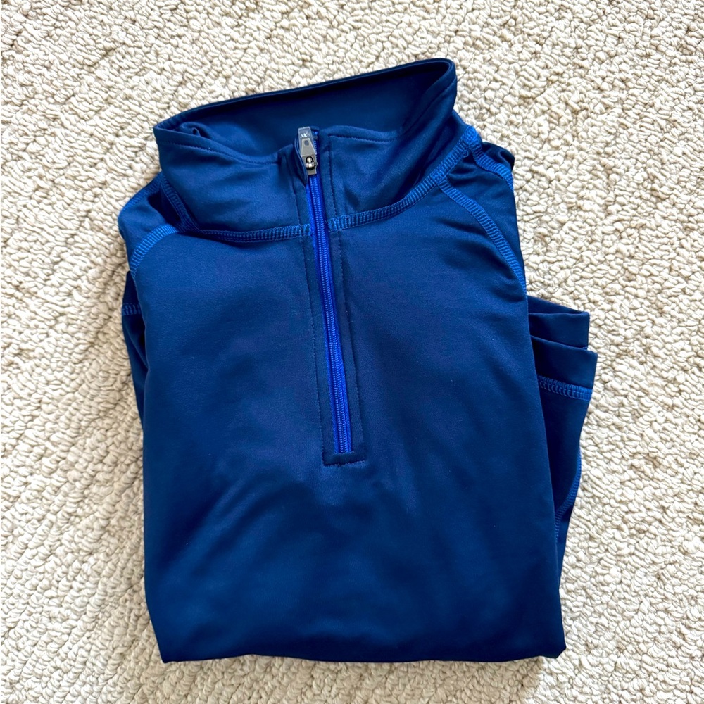 New With Tags! L.L. Bean Kids Wicked Warm long underwear quarter zip
